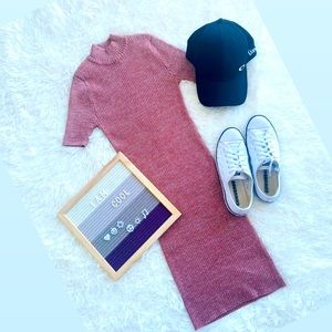 🤍NWOT! Bodycon Forever 21 Short Sleeves Dress